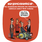 Illustration du communiqué des associations du secteur handicap - Droits réservés