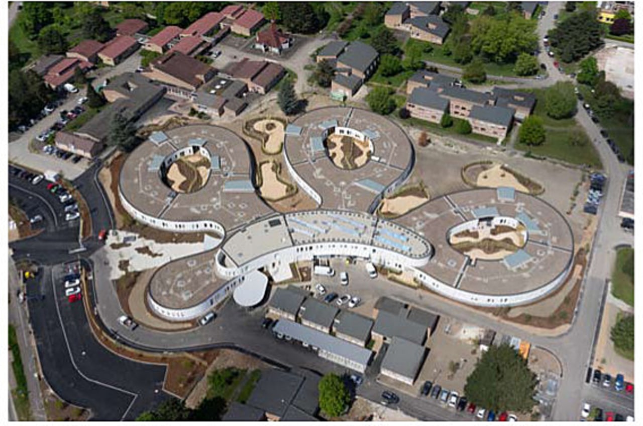 Le nouveau bâtiment d'hospitalisation du CH d'Erstein