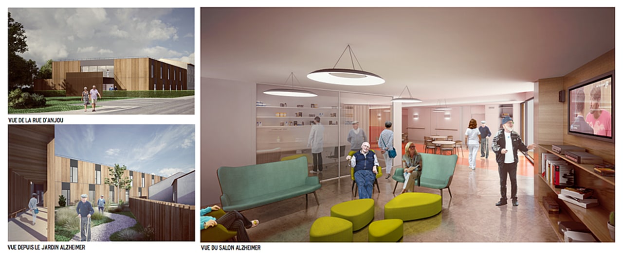 Les travaux d'extension de l'Ehpad devraient s'achever en août 2017.