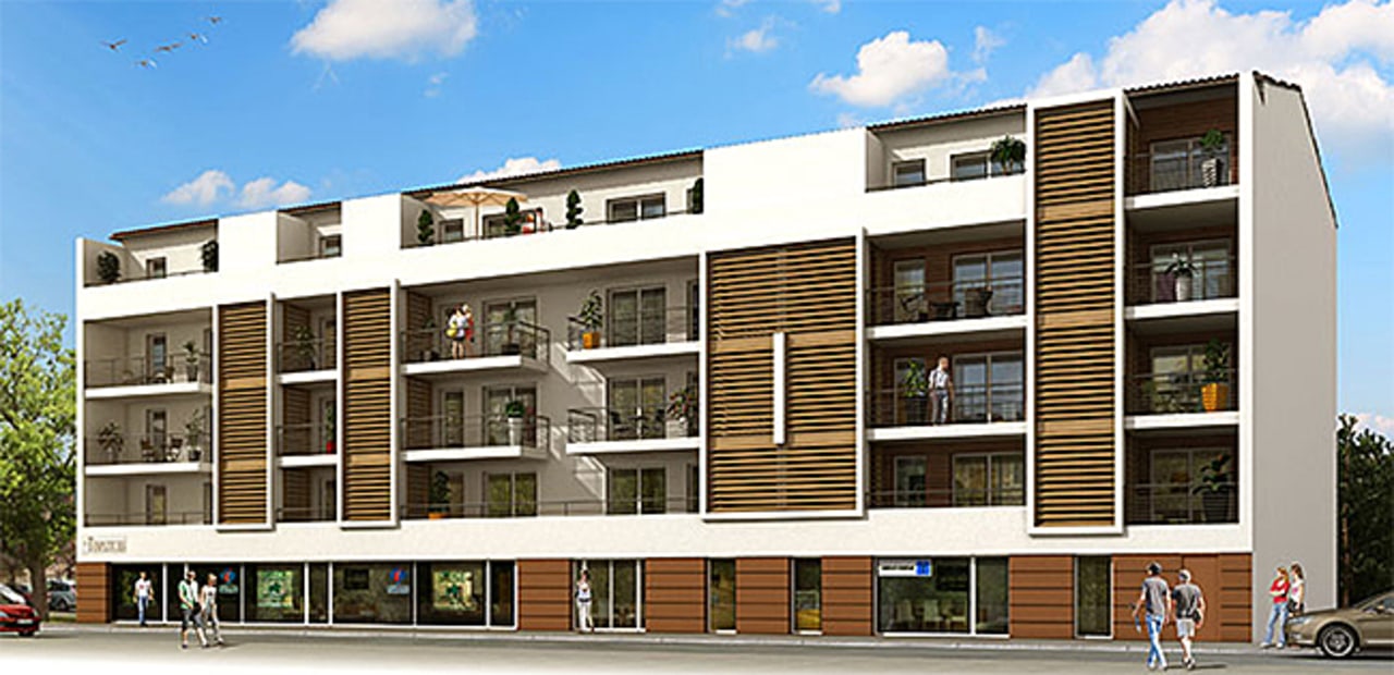 La résidence services séniors Les Templitudes a investi le centre-ville de La Londe-les-Maures (Var).