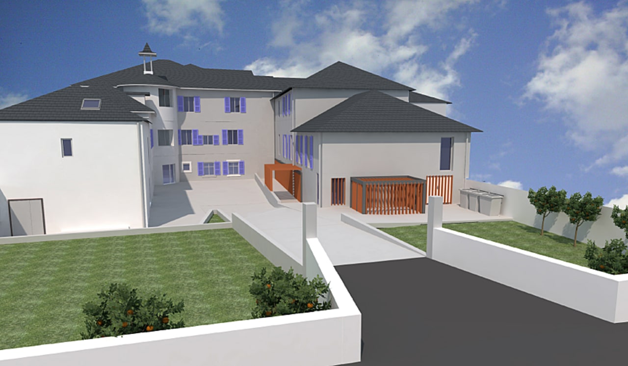 Le chantier de l'Ehpad de l'association Pyrène Plus à Saint-Pé-de-Bigorre est programmé pour 18 mois.