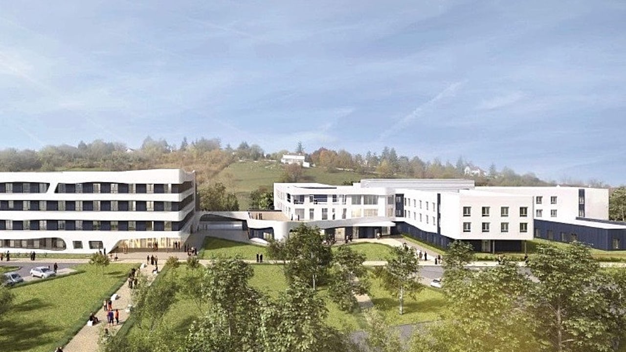 Le CH de Belley emménagera dans ses nouveaux locaux en mai et deviendra le CH Bugey-Sud.