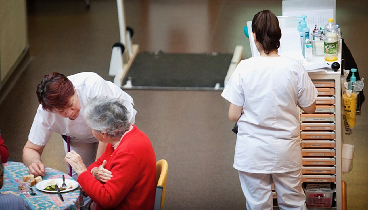 Le conseil de la CNSA veut repenser les politiques de l'autonomie au regard des enseignements de la crise liée au Covid-19. (Amélie Benoist/BSIP)