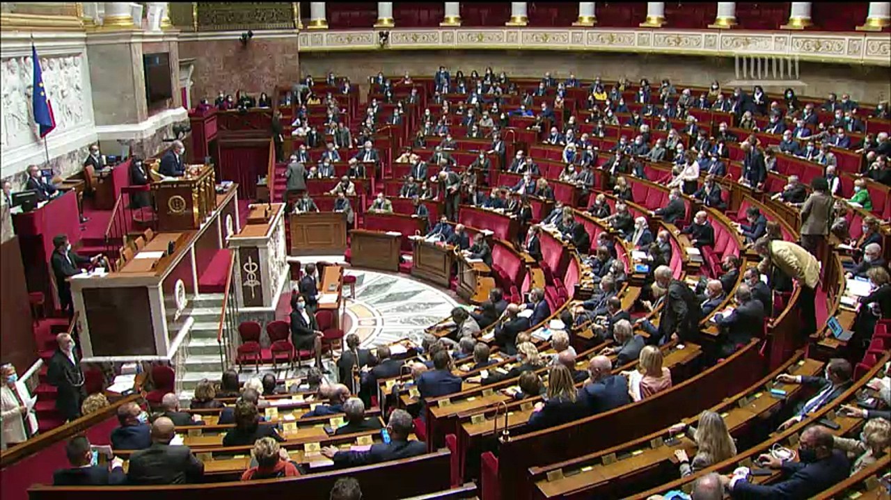 Les députés ont adopté la première partie du PLF 2021 en séance publique ce 20 octobre au soir. (Assemblée nationale/capture d'écran)
