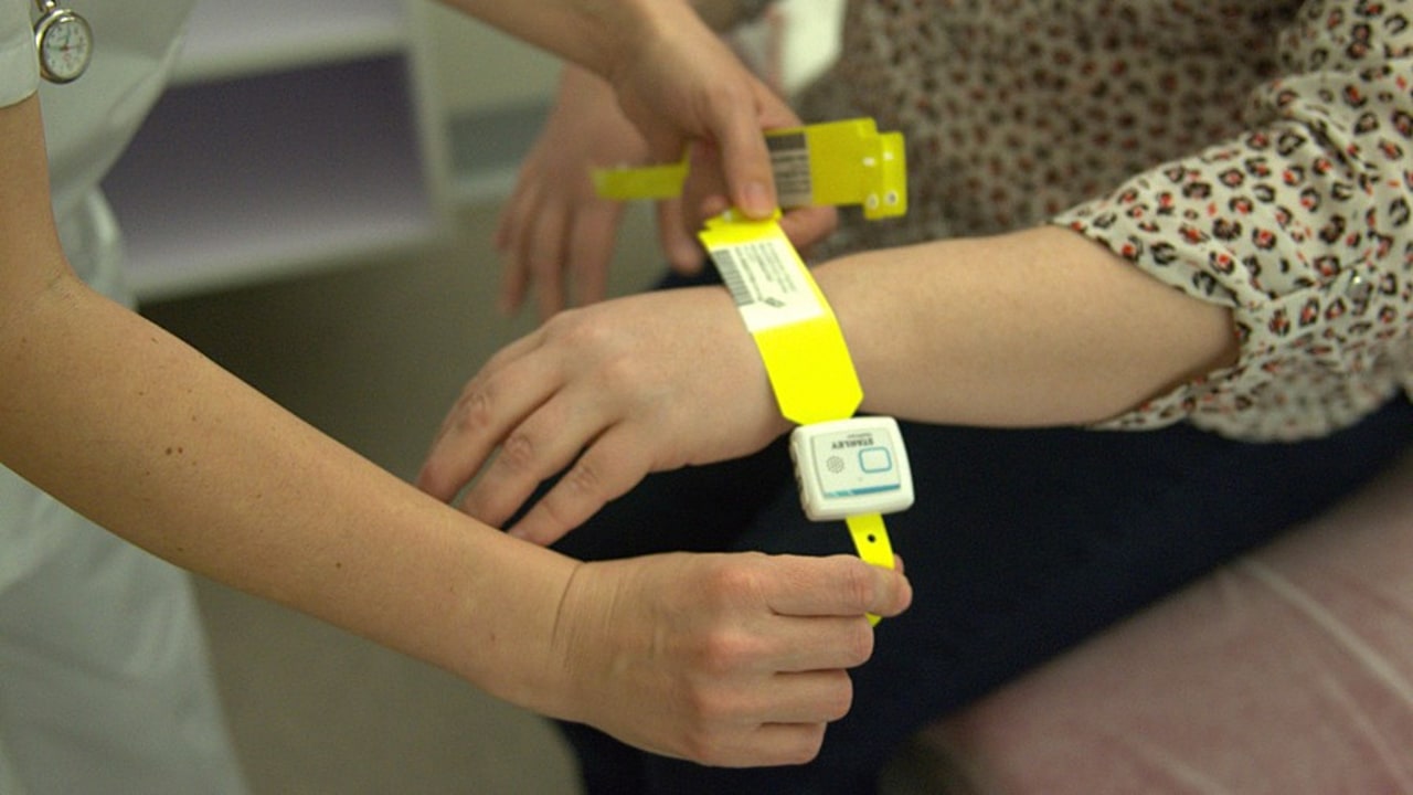 Un maillage de bornes basse-fréquence est installé aux points clés du parcours du patient. (CHU Amiens-Picardie)