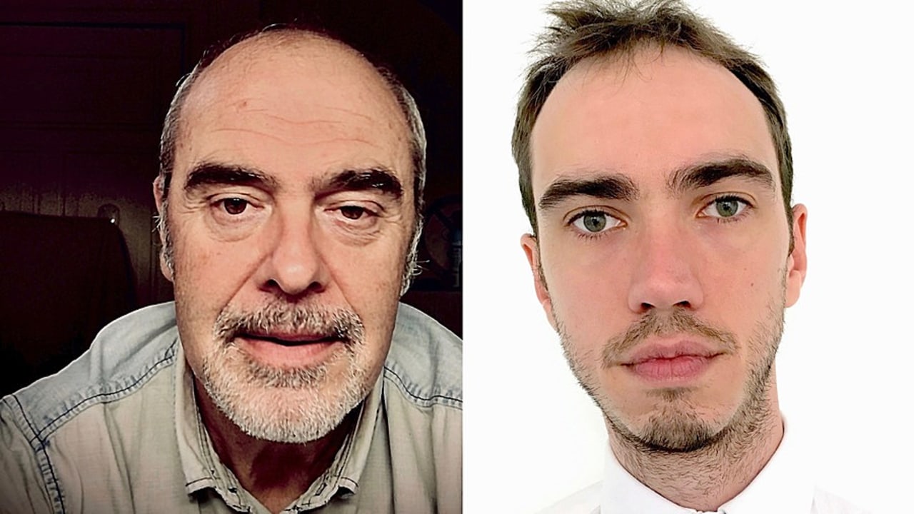 Le Pr Pierre Thomas (à gauche) est le coordonnateur national des travaux pour créer le futur numéro national de prévention du suicide et le Dr Charles-Édouard Notredame (à droite), le coordonnateur national adjoint. (Pierre Thomas/Charles-Édouard Notredame)