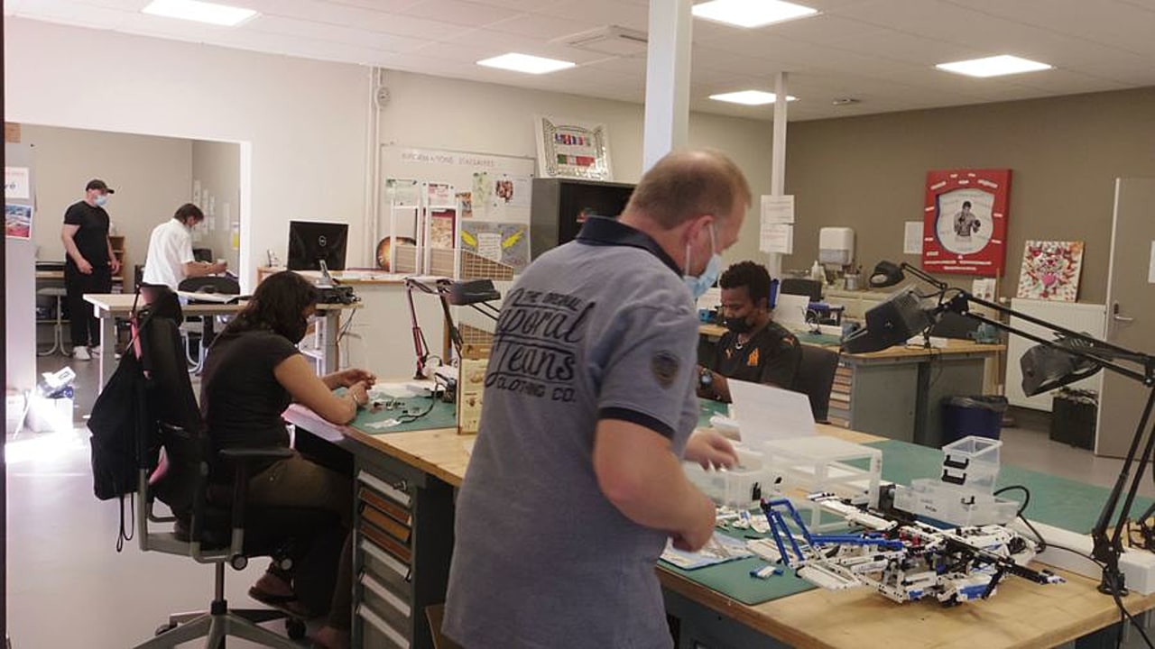 Au Crepse, de nombreuses activités sont proposées afin de ramener vers l'emploi des personnes qui en sont trop éloignées. (Edoxie Allier/Hospimedia)