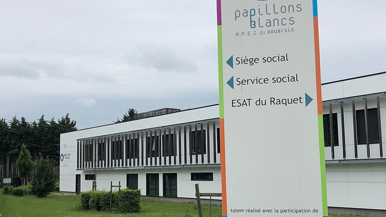 Le siège de l'association Papillons blancs est en cours d'agrandissement. (Antoine Goessaert/Hospimedia)