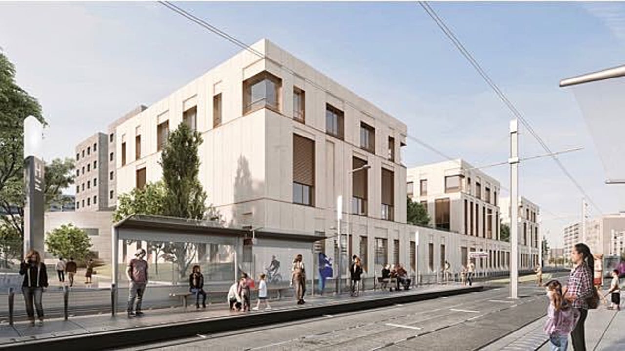 Commencé en mars 2019 par la démolition de l'existant et le début du gros oeuvre, le chantier aura duré 25 mois au total. (MBA-Hobo Architecture)