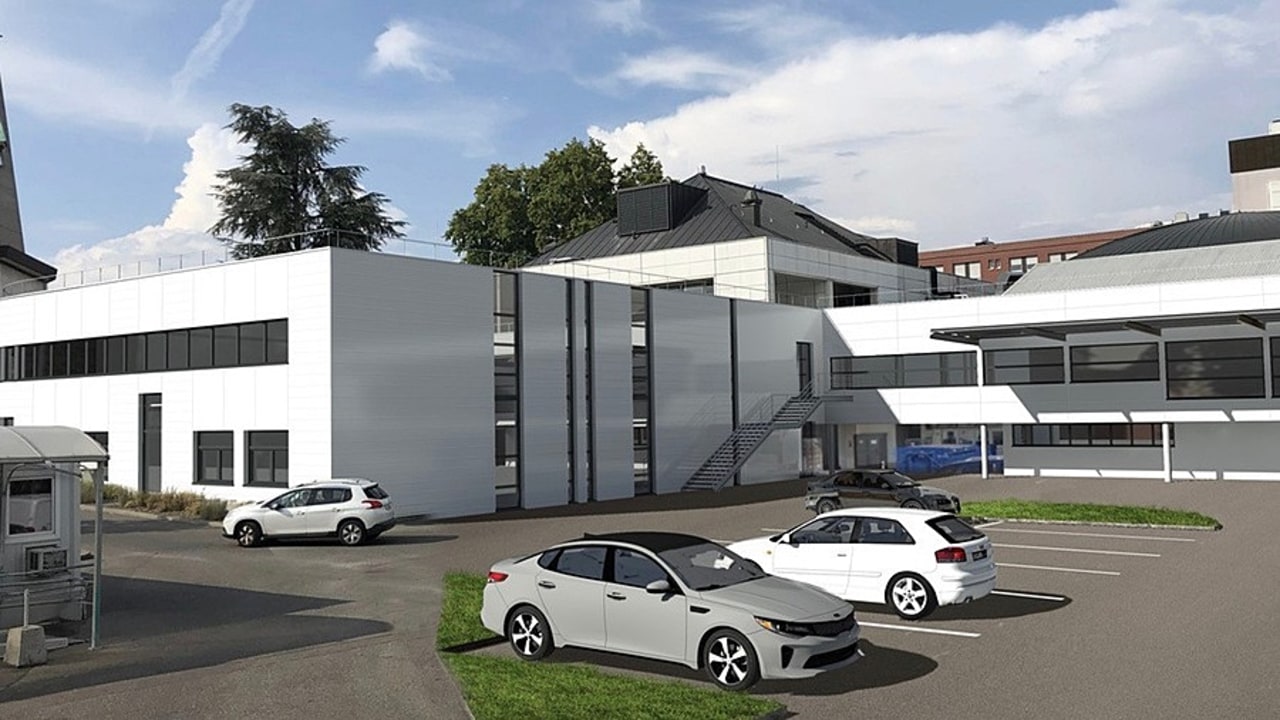 La prise en charge de 300 couples/an est visée par le groupe hospitalier Saint-Vincent et le laboratoire Cab de Biogroup. (Document graphique BGL Architecture)