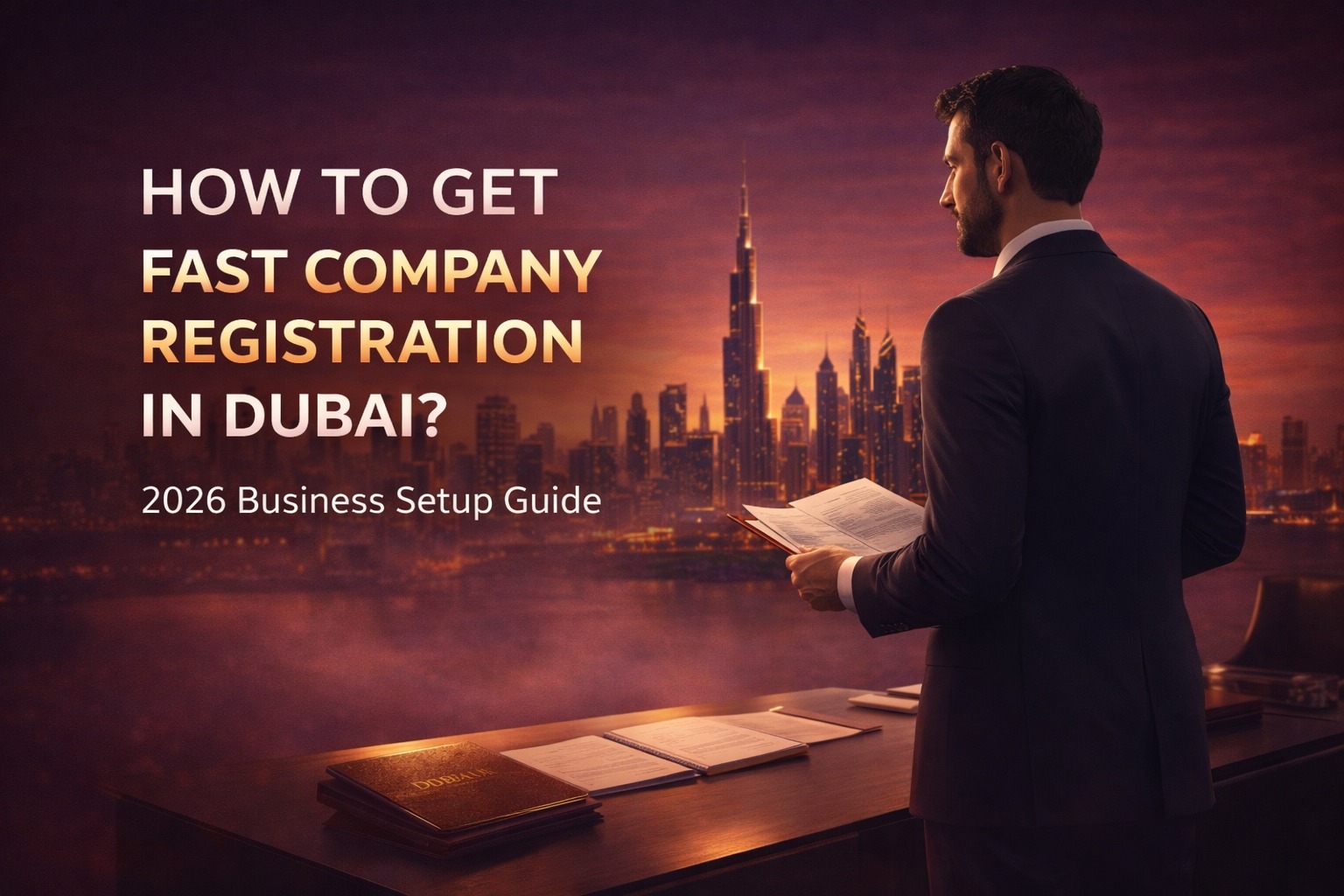 How to Get Fast Company Registration in Dubai ? 2026 Business Setup