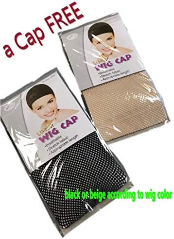 Vue 6 de Prettyland Naturel Perruque Milonge