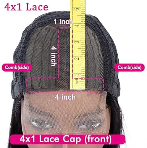 Vue 5 de Perruque Cheveux Humain Straight