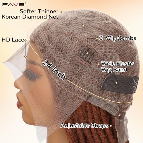 Vue 7 de Fave Perruque Full Lace