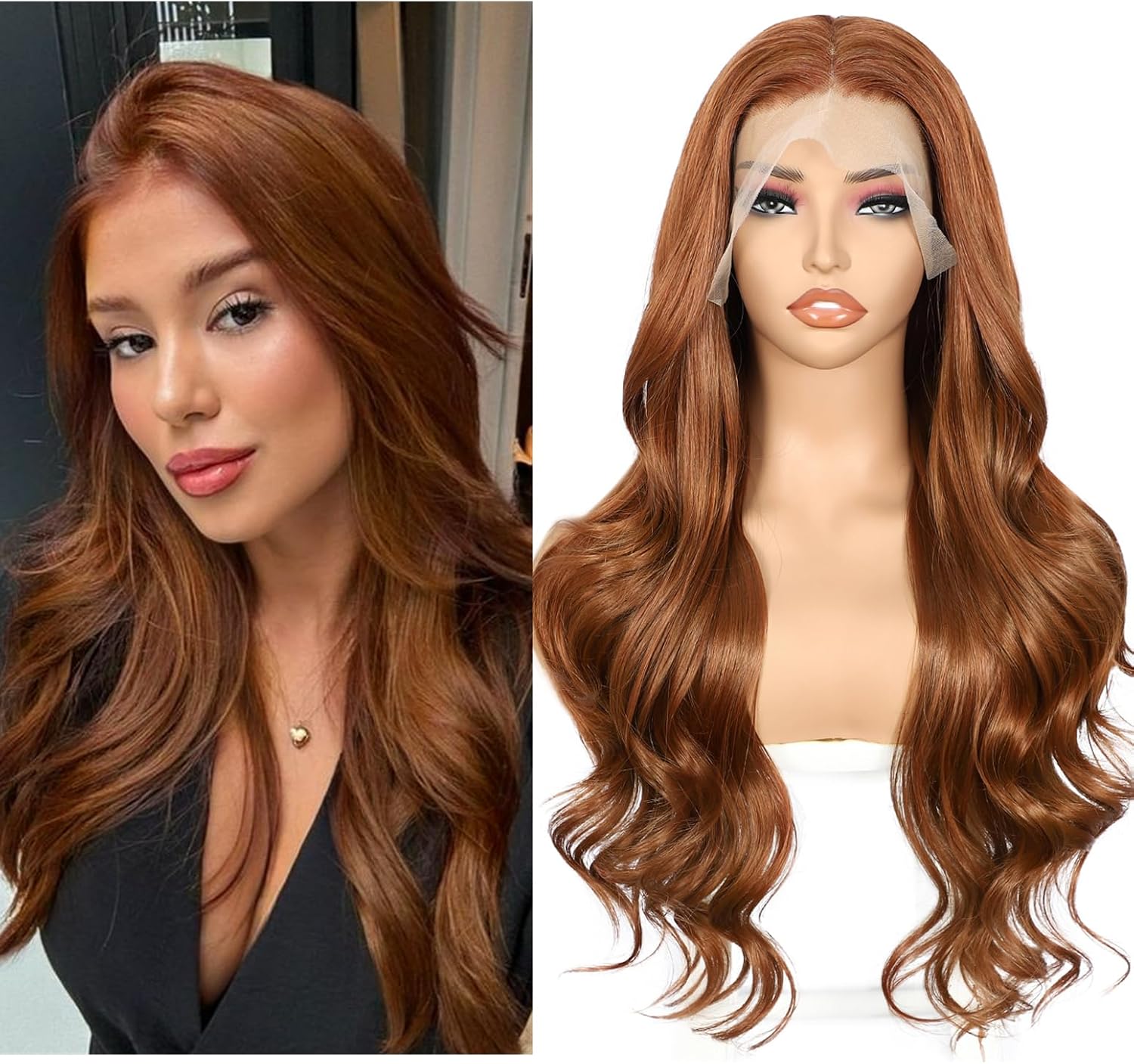 Sapphirewigs Auburn Lace Front