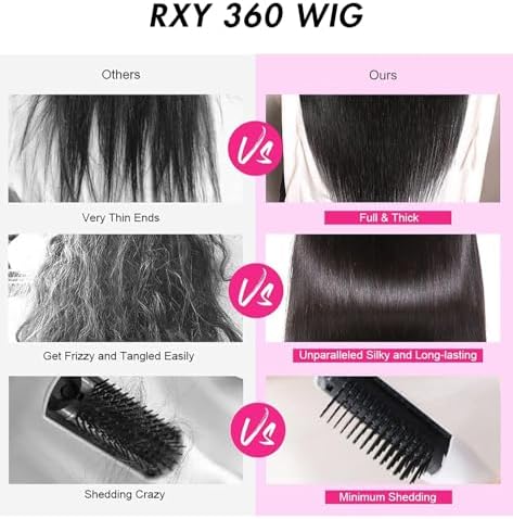 Vue 6 de Hidden Straps Perruque Cheveux