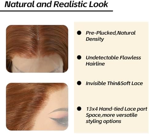 Vue 6 de Sapphirewigs Auburn Lace Front