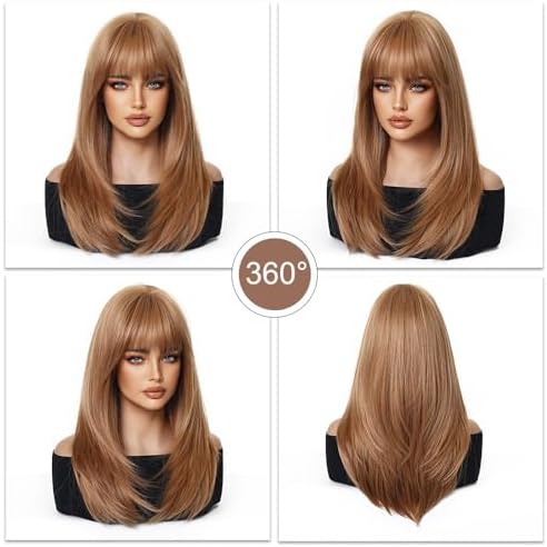 Vue 5 de Esmee Perruques Longues Lisses