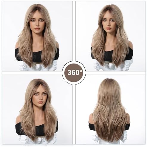 Vue 5 de Esmee Perruque Blond Ombre