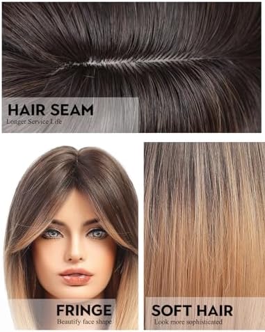 Vue 5 de Wokestar Perruque Bob Avec