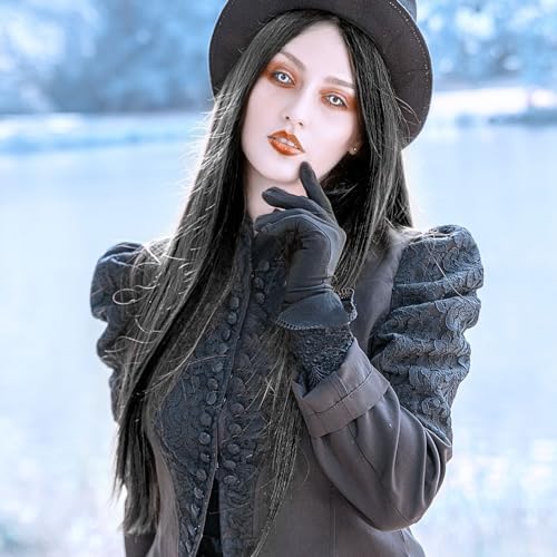 Vue 6 de Perruque Sorciere Cm Pouce