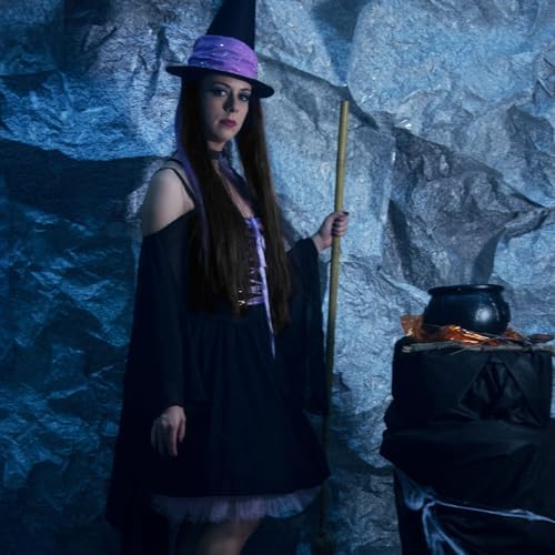 Vue 7 de Perruque Sorciere Cm Pouce