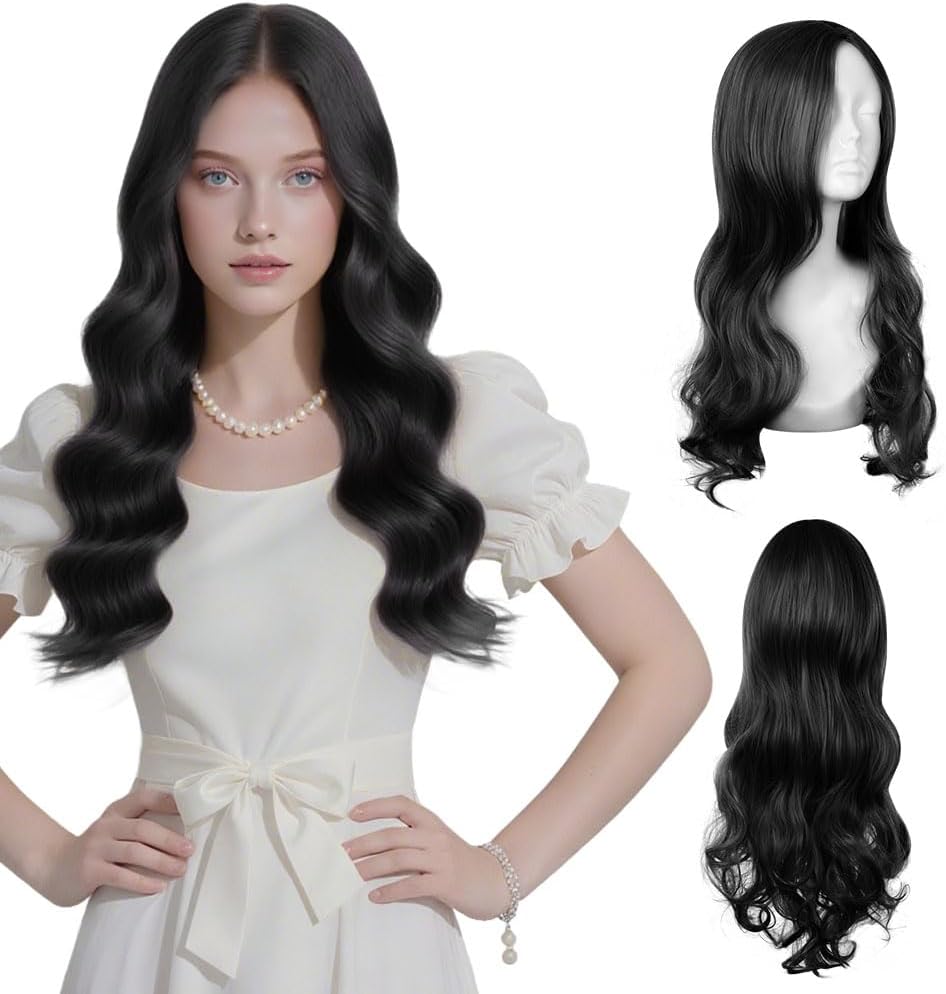 Perruque Noir Femme Pcs