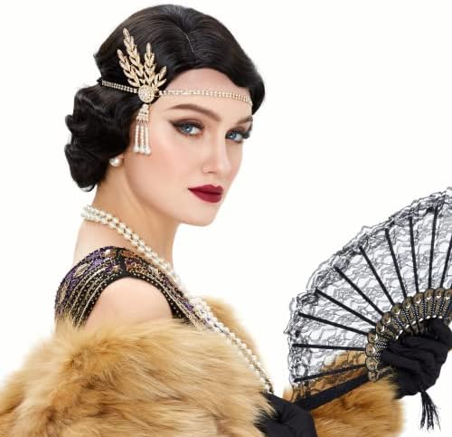 Vue 5 de Reewes Perruque Courte Des