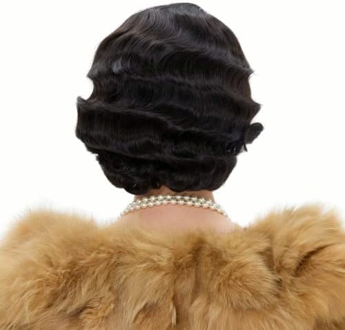 Vue 7 de Reewes Perruque Courte Des