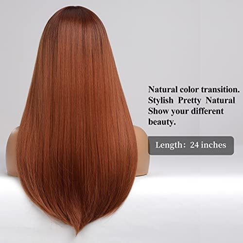 Vue 6 de Haircube Perruque Auburn Avec