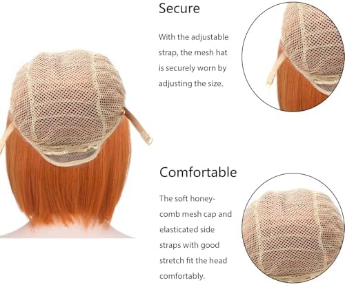 Vue 7 de Perruque Bob Avec Frange