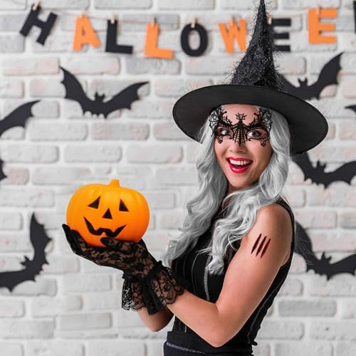 Vue 5 de Perruque Dhalloween Pour Femme