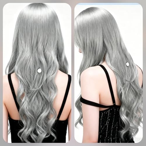 Vue 6 de Perruque Dhalloween Pour Femme