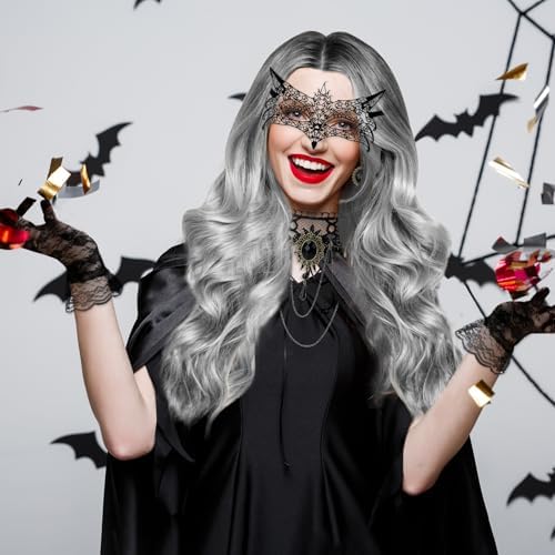 Vue 5 de Perruque Femme Halloween Perruque