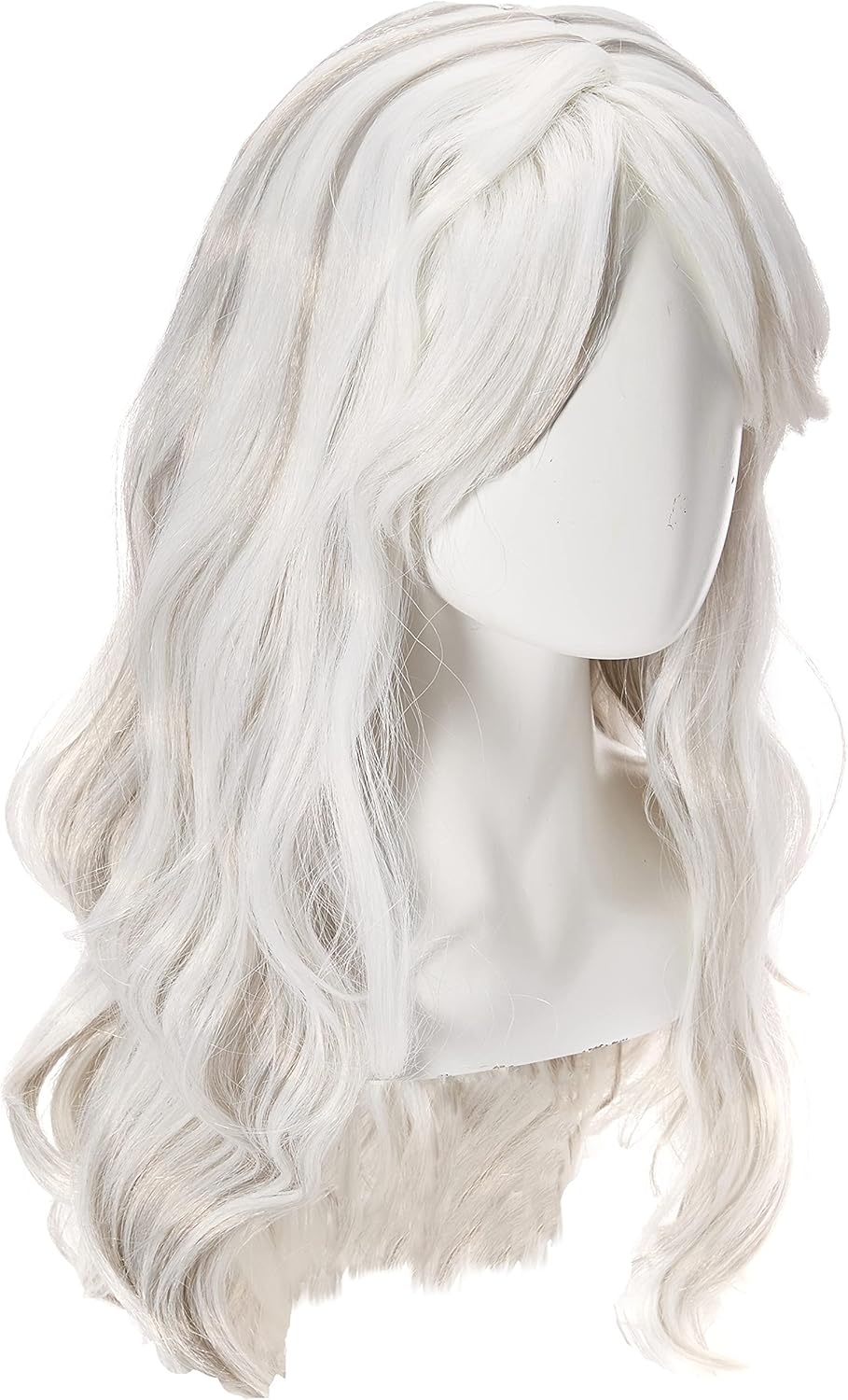 Perruque Longue Dame Blanche