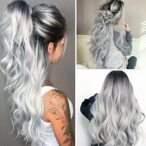 Vue 7 de Perruque Halloween Femme Perruques