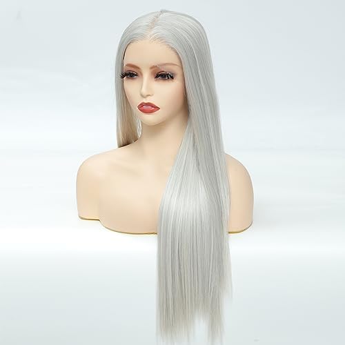 Vue 4 de Cheveux Synthetiques Naturels Perruque