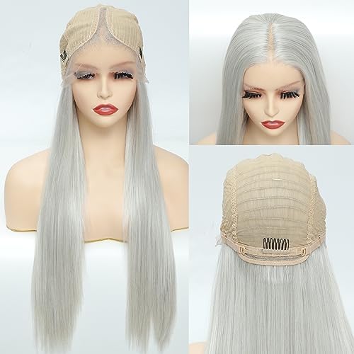 Vue 6 de Cheveux Synthetiques Naturels Perruque