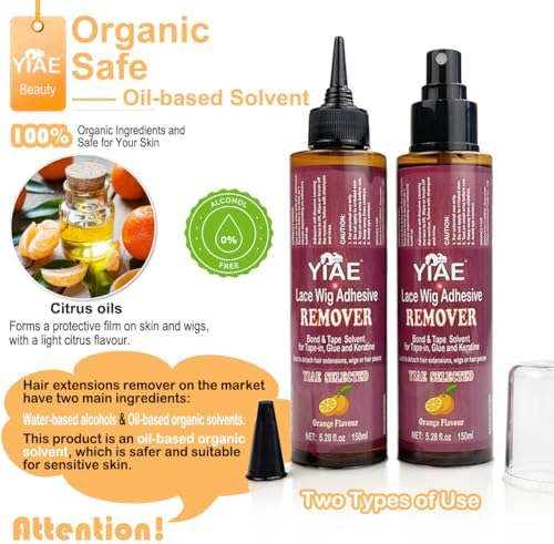 Vue 4 de Dissolvant Pour Extension Cheveux