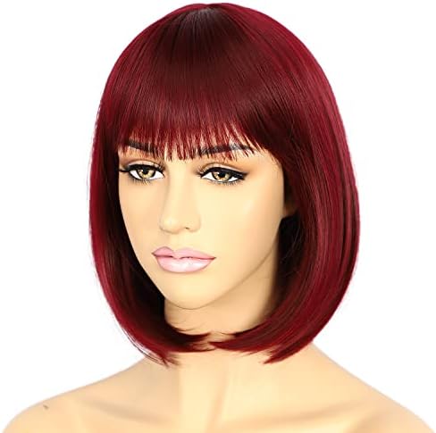 Vue 6 de Sapphirewigs Perruque Bordeaux Pour