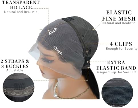 Vue 4 de Perruque Femme Naturelle