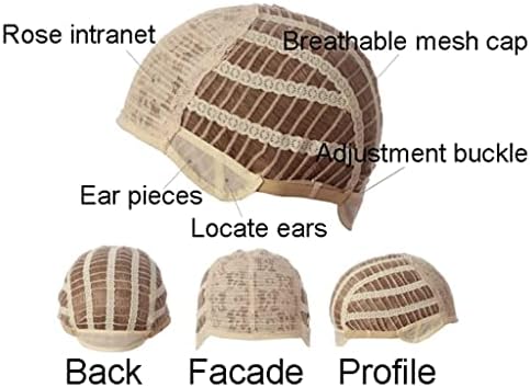 Vue 7 de Paashe Perruque Cheveux Courts