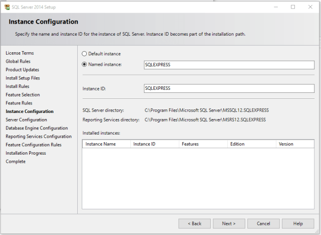 how to install sql server 2014 express on a laptop