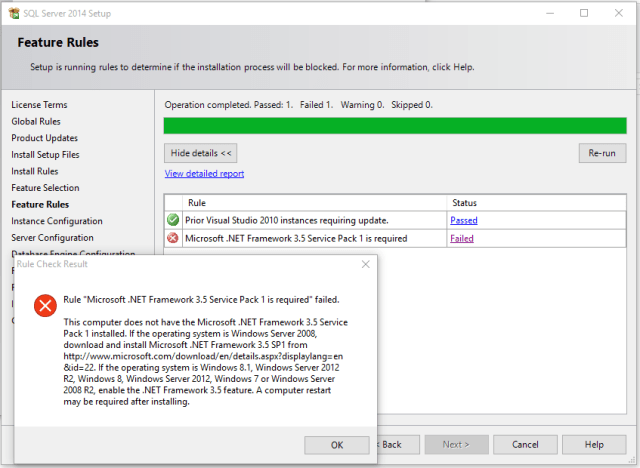 ms sql server express windows 7