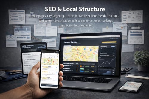 SEO and local structure service preview