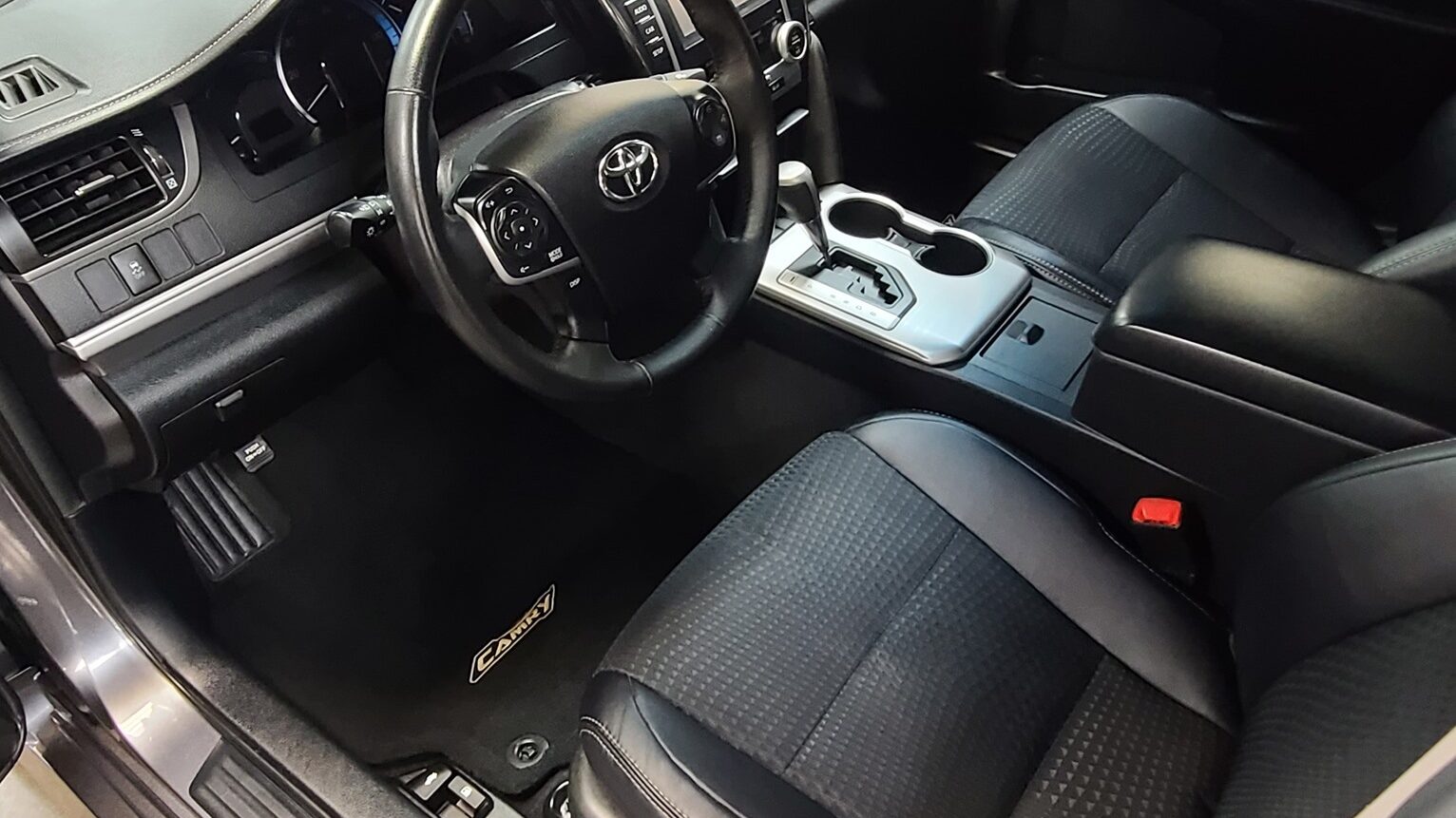 Dirty seat before interior detail