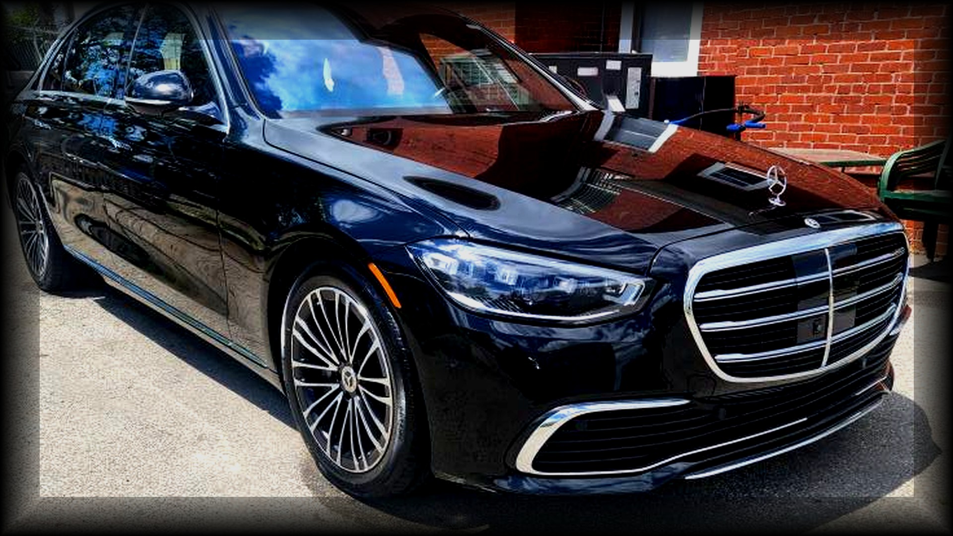 Black Mercedes after premium exterior detail by Prilaman Detail Xperts in Columbus Ohio