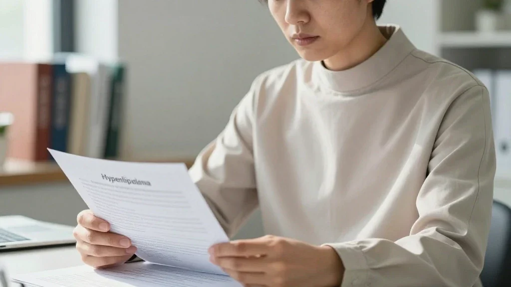 고지혈증증상, 왜 눈에 잘 띄지 않을까 이미지