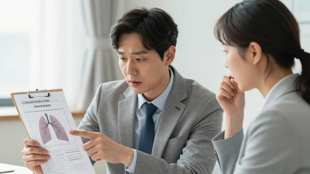 폐암 종류별 초기증상 차이와 치료법 이미지