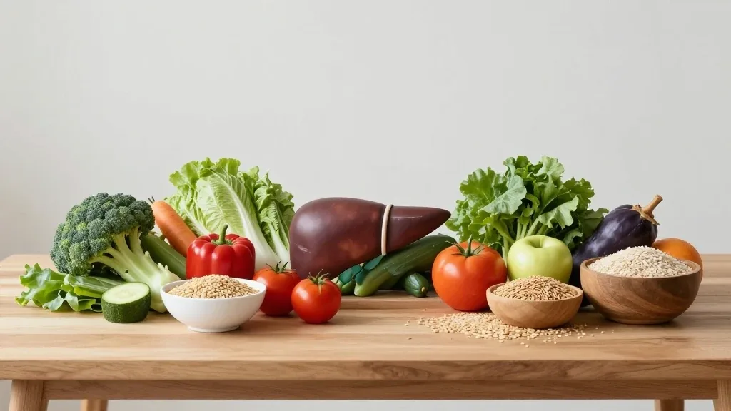 간에 좋은 대표 식품과 그 효능 이미지